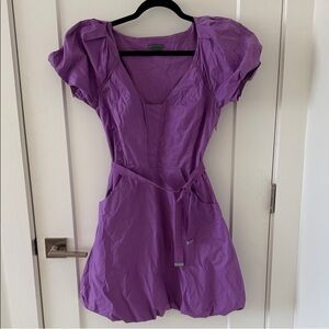 Armani Exchange Purple dress